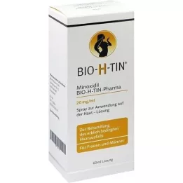 MINOXIDIL BIO-H-TIN Pharma 20 mg/ml Izsmidzināms Lsg., 60 ml