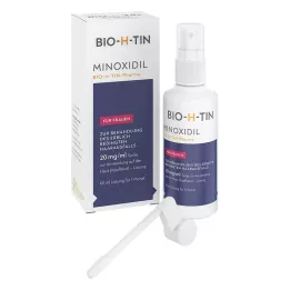 MINOXIDIL BIO-H-TIN Pharma 20 mg/ml Izsmidzināms Lsg., 60 ml