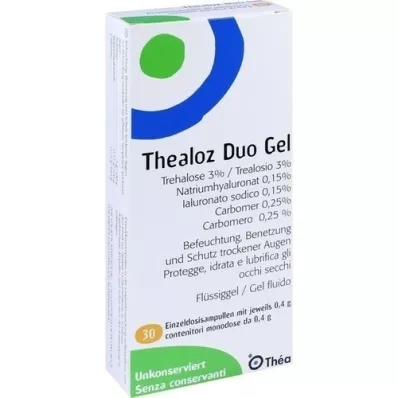 THEALOZ Duo acu želeja, 30X0,4 g