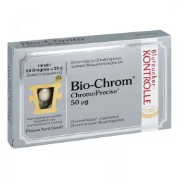 BIO-CHROM ChromoPrecise 50 μg Pharma Nord apvalkotās tabletes, 60 gab