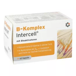 B-KOMPLEX-Intercell kapsulas, 60 kapsulu