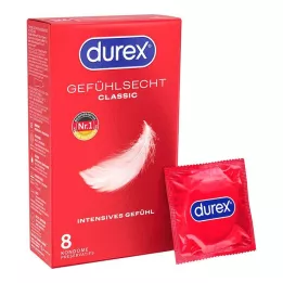 DUREX Sensitive prezervatīvi, 8 gab