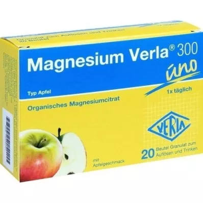 MAGNESIUM VERLA 300 ābolu granulas, 20 gab