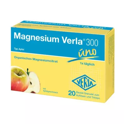 MAGNESIUM VERLA 300 ābolu granulas, 20 gab MAGNESIUM VERLA 300 ābolu granulas, 20 gab