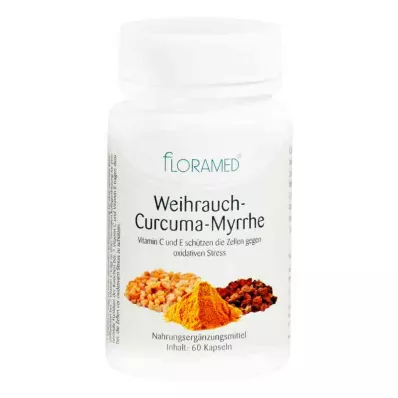 Frankincense Curcuma mirres kapsulas (60 gab.) Frankincense Curcuma mirres kapsulas (60 gab.)