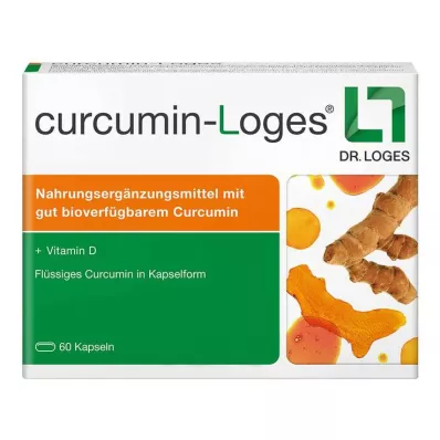 Curcumin-loges kapsulas, 60 gab