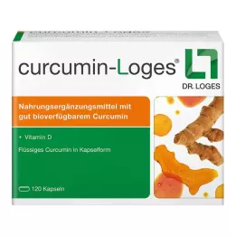 CURCUMIN-LOGES Kapsulas, 120 kapsulas