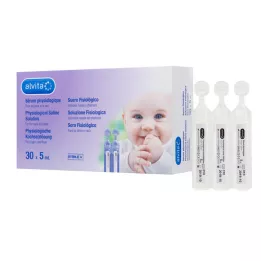 ALVITA Fizioloģiskā sāls šķīduma ampulas, 30X5 ml