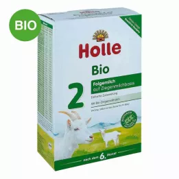 HOLLE Bioloģiskais piena aizstājējs 2 uz kazas piena pulvera bāzes, 400 g