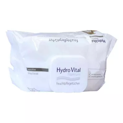 HYDROVITAL Mitrās salvetes ar šī, 80 gab