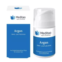 Meditao Argan roku un kāju krēms, 50 ml