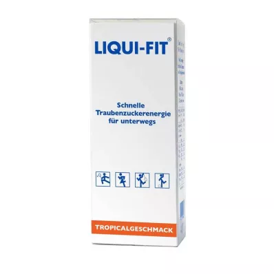 LIQUI FIT Tropu šķidrā cukura šķīduma maisiņš, 12 gab