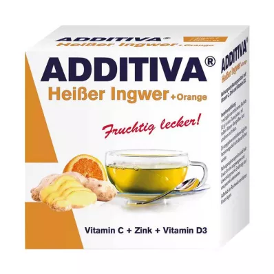 Additiva Hot Ginger + Apelsīnu pulveris, 120 g