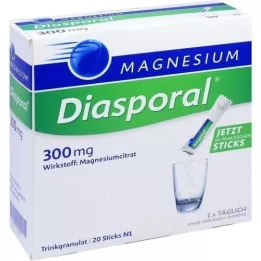 MAGNESIUM DIASPORAL 300 mg granulas, 20 gab