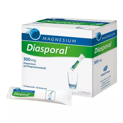 MAGNESIUM DIASPORAL 300 mg granulas, 50 gab MAGNESIUM DIASPORAL 300 mg granulas, 50 gab