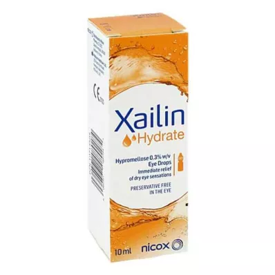 XAILIN Hydrate acu pilieni, 10 ml XAILIN Hydrate acu pilieni, 10 ml