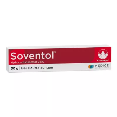SOVENTOL Hidrokortizona acetāta 0,5% krēms, 30 g SOVENTOL Hidrokortizona acetāta 0,5% krēms, 30 g