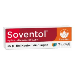 SOVENTOL Hidrokortizona acetāta 0,25% krēms, 20 g