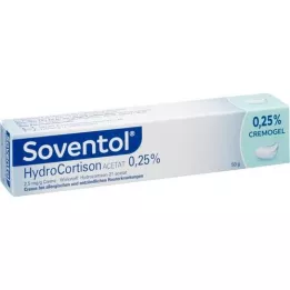 SOVENTOL Hidrokortizona acetāta 0,25% krēms, 50 g