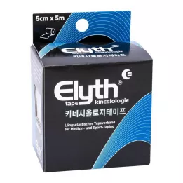KINESIOLOGIE Lente Elyth 5 cmx5 m melna, 1 gab