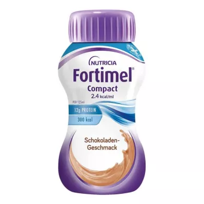 FORTIMEL Compact 2.4 Šokolādes garša, 4X125 ml