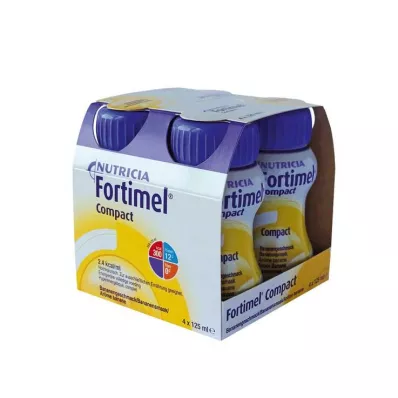 Fortimel Compact 2,4 banānu garša, 4X125 ml