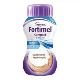 FORTIMEL Compact 2.4 Cappuccino aromāts, 4X125 ml