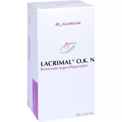 LACRIMAL O.K. N acu pilieni, 90X0,6 ml