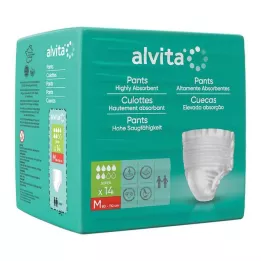 ALVITA Inkontinences bikses super medium, 14 gab