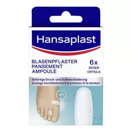 HANSAPLAST Plāksteru plāksteri mazi, 6 gab
