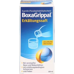 BOXAGRIPPAL Aukstais sīrups, 100 ml