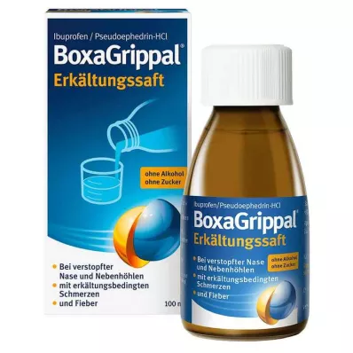 BOXAGRIPPAL Aukstais sīrups, 100 ml BOXAGRIPPAL Aukstais sīrups, 100 ml