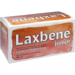 LAXBENE juniors 4 g Plv.z.H.e.Lsg.z.Einn.Kdr.6M-8J, 30X4 g