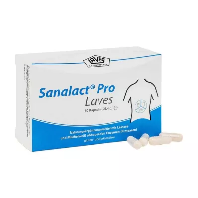 Sanalact Pro Laves kapsulas, 60 gab Sanalact Pro Laves kapsulas, 60 gab