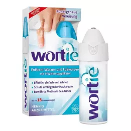 WORTIE pret kārpām un pēdu kārpām ar aplikatoru, 50 ml