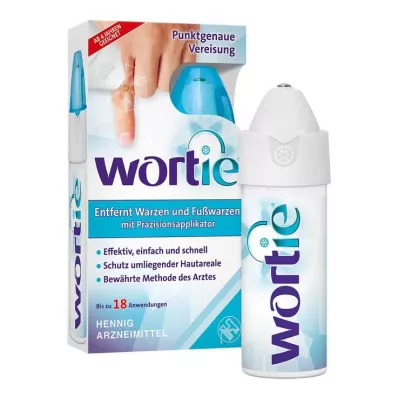 Wortie pret kārpām un plantāra kārpas ar aplikatoru, 50 ml Wortie pret kārpām un plantāra kārpas ar aplikatoru, 50 ml