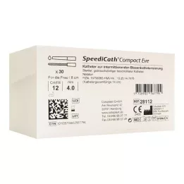 SPEEDICATH Kompaktais Eve katetrs Ch 12, 30 gab