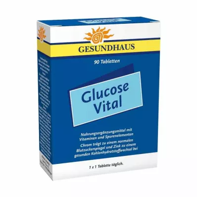 GESUNDHAUS Glucose Vital tabletes, 90 kapsulas