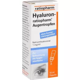 HYALURON-RATIOPHARM Acu pilieni, 10 ml