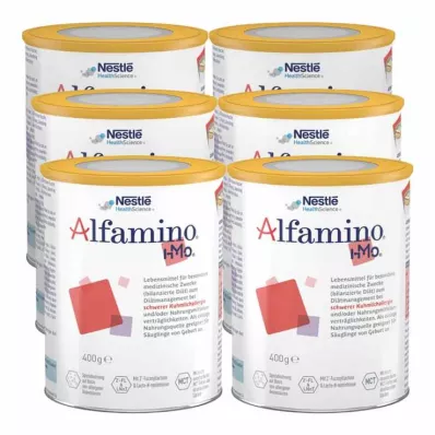 ALFAMINO Pulveris, 6X400 g