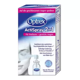 OPTREX ActiSpray 2in1 sausām un kairinātām acīm, 10 ml