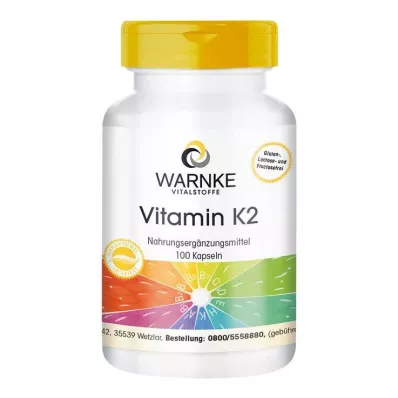 VITAMIN K2 CAPSULES, 100 kapsulas