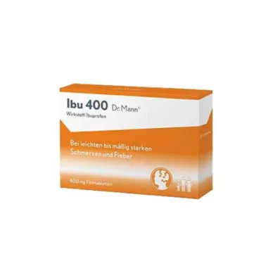 IBU 400 Dr.Mann apvalkotās tabletes, 20 gab IBU 400 Dr.Mann apvalkotās tabletes, 20 gab