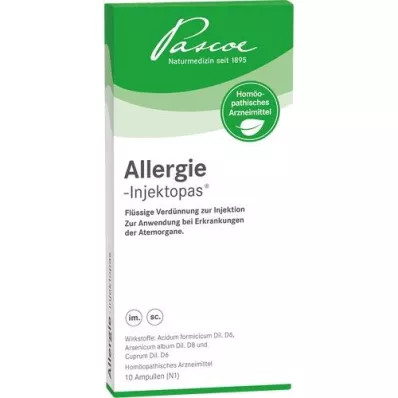 ALLERGIE-INJEKTOPAS Injekcijas šķīduma ampulas, 10X2 ml