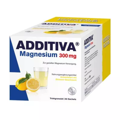 Additiva Magnesium 300 mg N pulveris, 60 gab