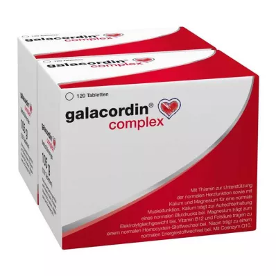 GALACORDIN kompleksās tabletes, 240 gab