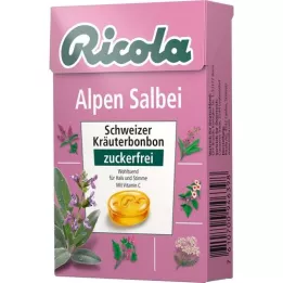 RICOLA o.Z.Box Salvijas Alpu salvijas konfektes, 50 g