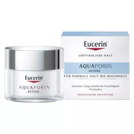 Eucerin Aquaporin aktīvais krēms normālai un kombinētai ādai, 50 ml
