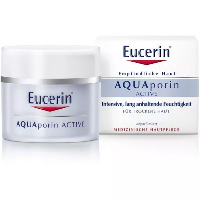 EUCERIN AQUAporin Aktīvs krēms sausai ādai, 50 ml
