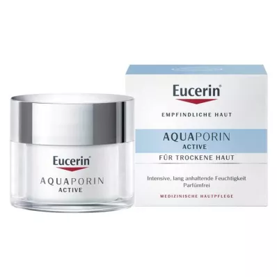 EUCERIN AQUAporin Aktīvs krēms sausai ādai, 50 ml